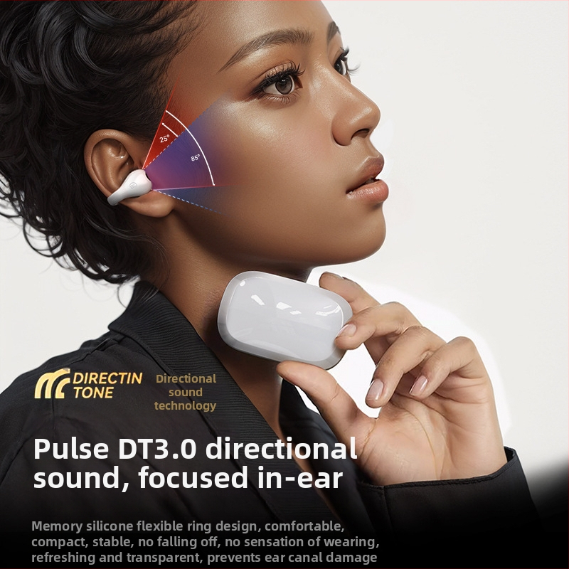 OWS-HT02 Bežične sportske Bluetooth slušalice s klipom za uho – niska latencija za igre, glazbu i pozive