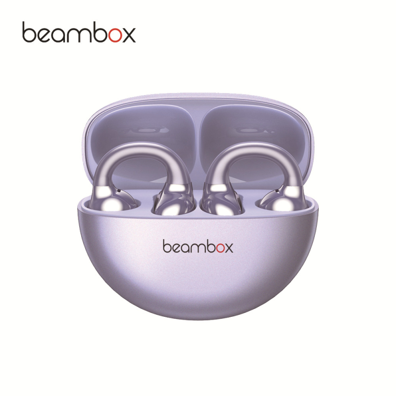 Beambox Bluetooth slušalice s klipom za otvoreno uho, AI, aktivno poništavanje šuma, dugotrajna baterija