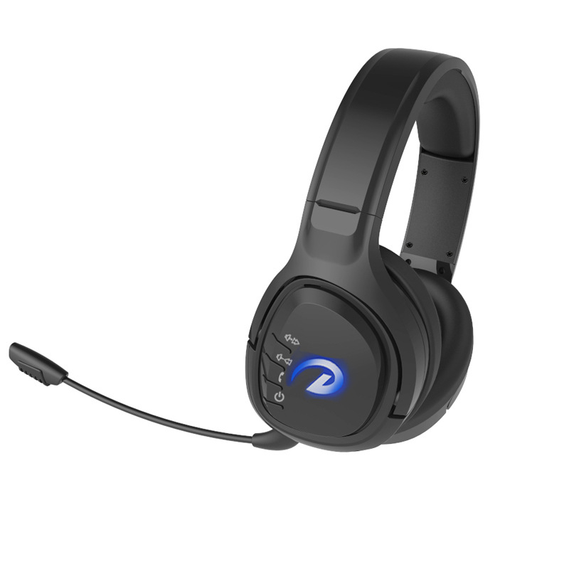 Prilagođene Bluetooth slušalice s dvostrukim mikrofonom i odvojivim mikrofonom, dvije funkcije u jednom preko kabla, dugotrajna baterija, zvuk za igranje na visokoj razini