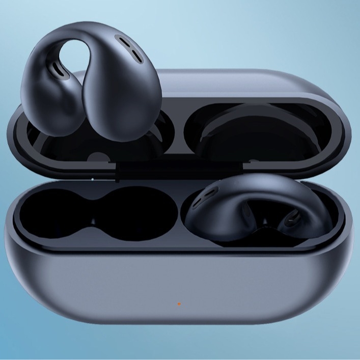 Bluetooth slušalice s izuzetno dugim trajanjem baterije, bežične za sport, klipsa za uho, kostna kondukcija, vrhunske kvalitete, za muškarce i žene pri trčanju