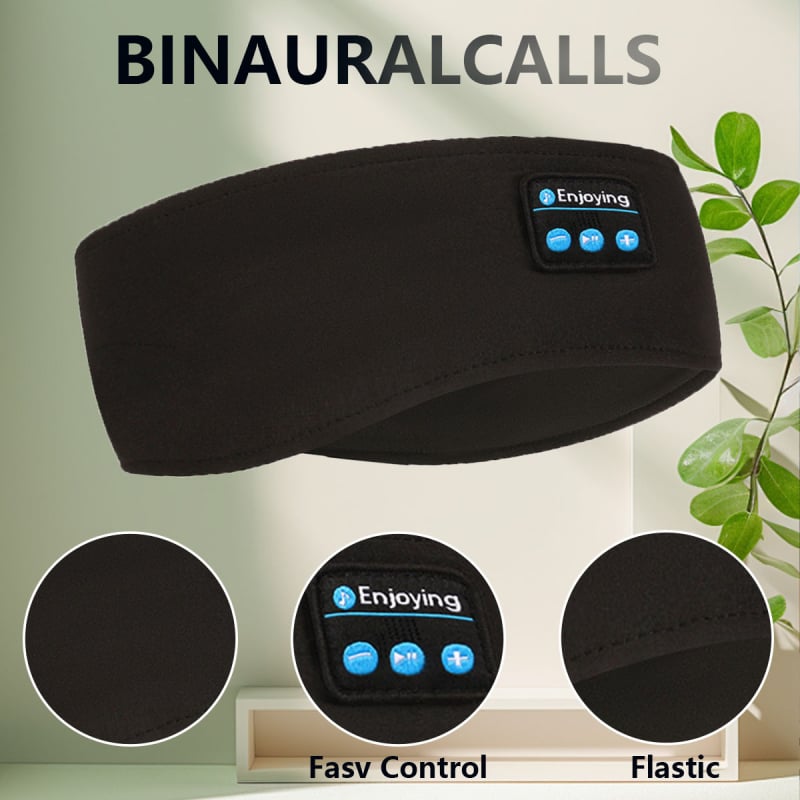 Bežične Bluetooth sportske slušalice u traci za glavu za glazbu i san