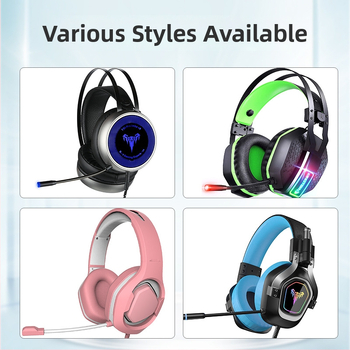 V8 žične gaming slušalice, over-ear, s osvjetljenjem, PS4/PS5 kompatibilne, ugrađeni mikrofon