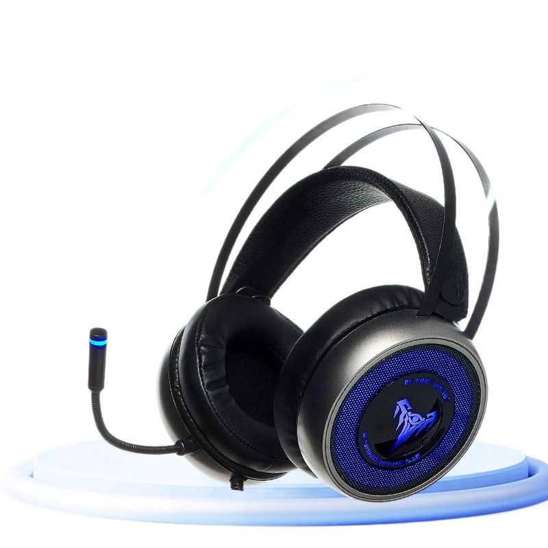 V8 žične gaming slušalice, over-ear, s osvjetljenjem, PS4/PS5 kompatibilne, ugrađeni mikrofon