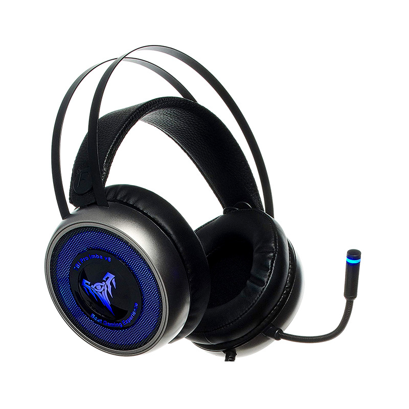 V8 žične gaming slušalice, over-ear, s osvjetljenjem, PS4/PS5 kompatibilne, ugrađeni mikrofon