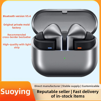 Bezdrôtové TWS slúchadlá s aktívnym potlačením šumu pre Samsung Galaxy Buds3 Pro, Bluetooth 5.0, IPX7 vodotesné, výdrž batérie 4-8 hodín, puzdro PC+ABS, farby Quicksand White a Interstellar Silver