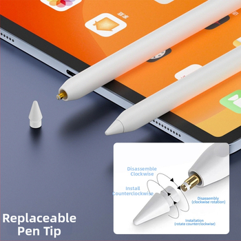 Súprava príslušenstva pre Apple Pencil 1. generácie pre iPad: magnetický kryt na ceruzku, špička, nabíjací adaptér