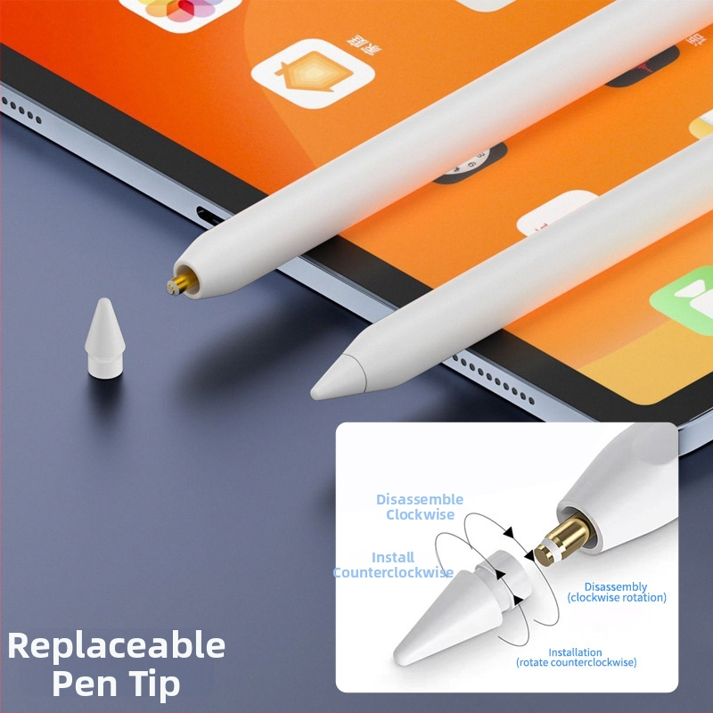 Súprava príslušenstva pre Apple Pencil 1. generácie pre iPad: magnetický kryt na ceruzku, špička, nabíjací adaptér