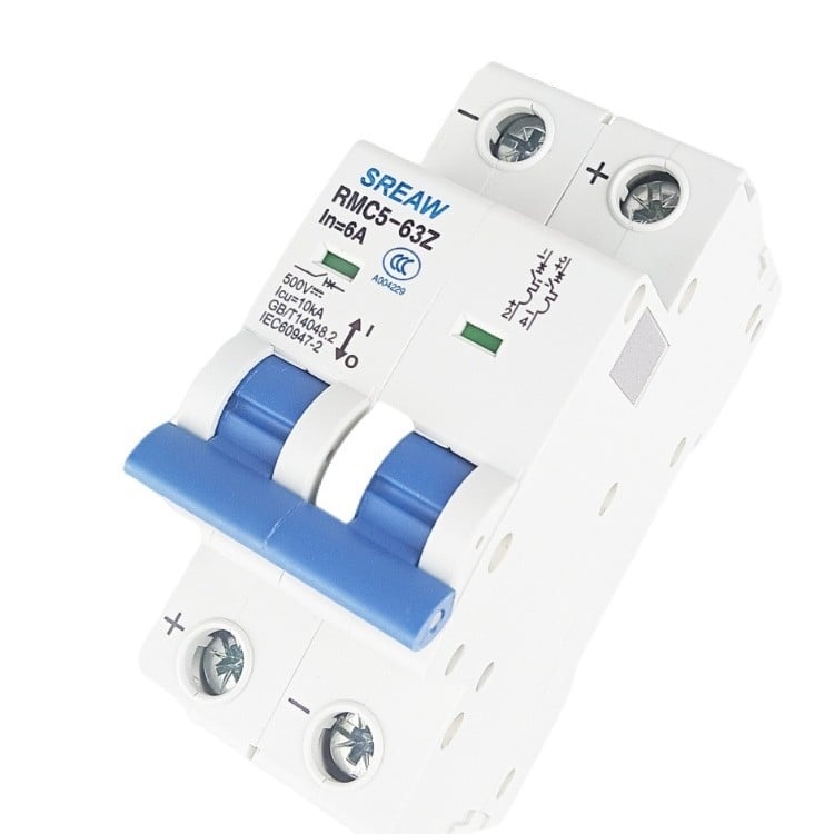 DC миниатюрен прекъсвач RMC5-63Z 1P 2P 3P 4P 1–63A