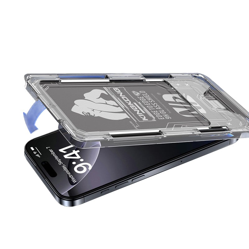 Gorilla προστατευτικό οθόνης από tempered γυαλί για iPhone 16 Pro και iPhone 15 Pro - πλήρης ιδιωτικότητα οθόνης