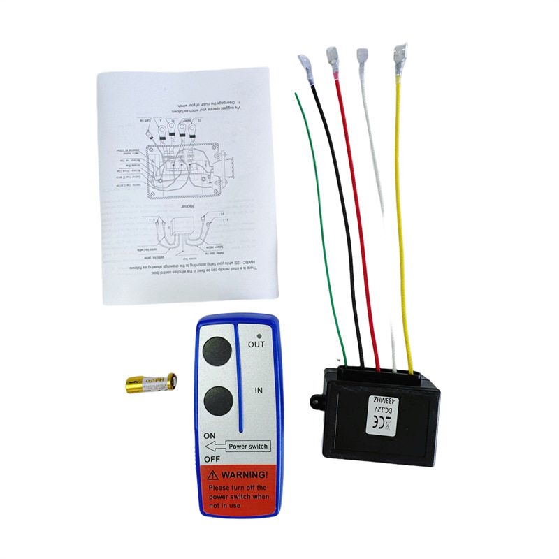 Bežični daljinski upravljač za električni navijač 12V/24V