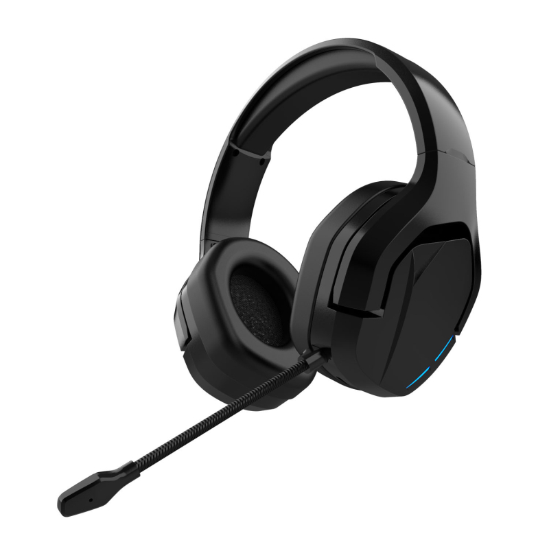Prilagodljive Bluetooth slušalice s aktivnim uklanjanjem šuma, preko ušiju, dvostruki način, niska latencija 2,4 GHz, ultra dugo trajanje baterije