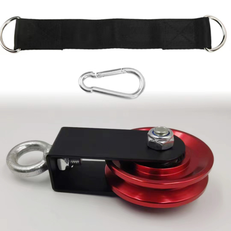 Фитнес аксесоар: DIY лат пулдаун тренажор с метална безшумна ръчна ролка и въже