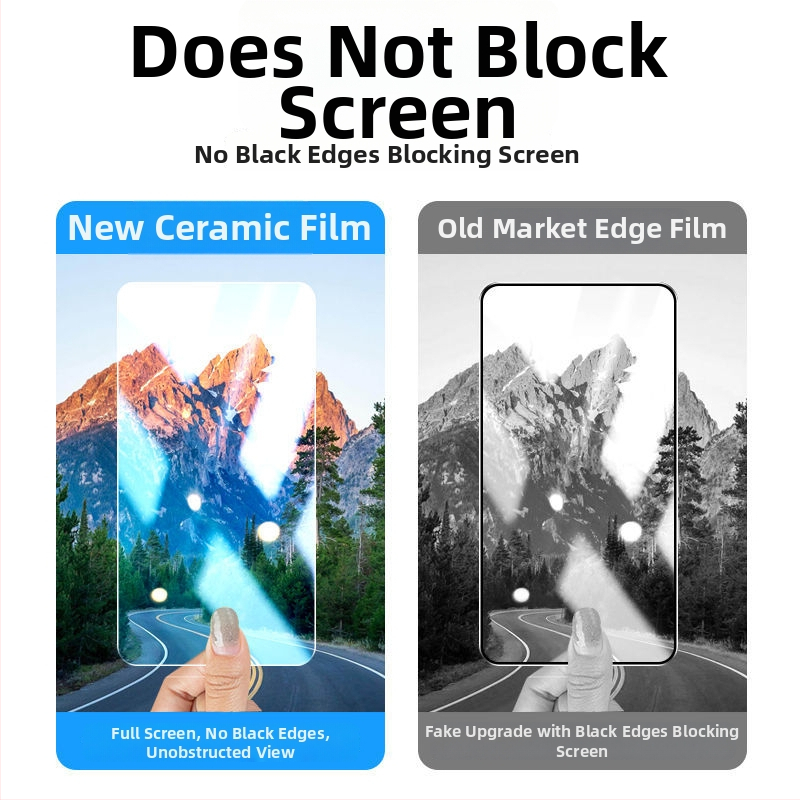OPPO Find X8 Pro Zakrivený keramický ochranný film - Ochranný proti špehovaniu, kalená fólia pre X6 Pro, X7 Ultra, X5