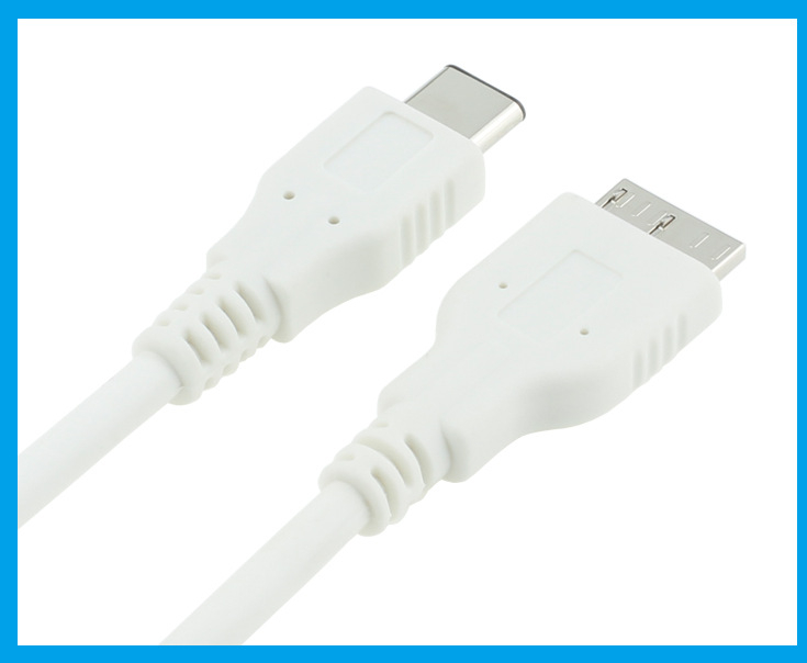 USB 3.1 Type-C na Micro-B USB 3.0 podatkovni kabel, 1 m, za MacBook i vanjski tvrdi disk