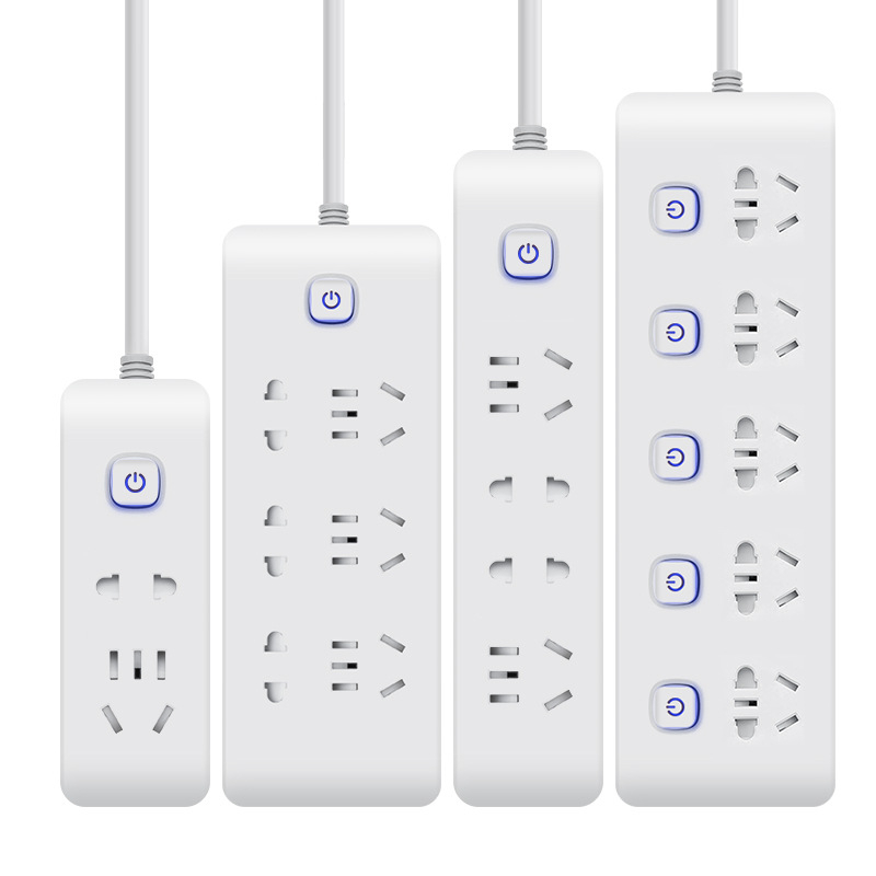 Kreativni pametni USB produžni kabel sa samostalnim prekidačem, visokonaponska utičnica