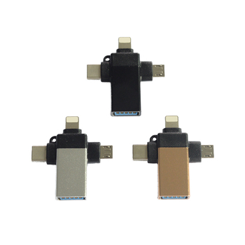 OTG Type-C USB 3.0 adapter za Android i iPhone – pretvarač USB flash diska za brzi prijenos podataka