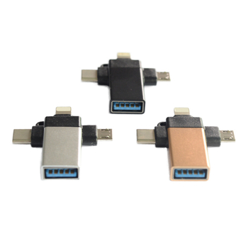OTG Type-C USB 3.0 adapter za Android i iPhone – pretvarač USB flash diska za brzi prijenos podataka