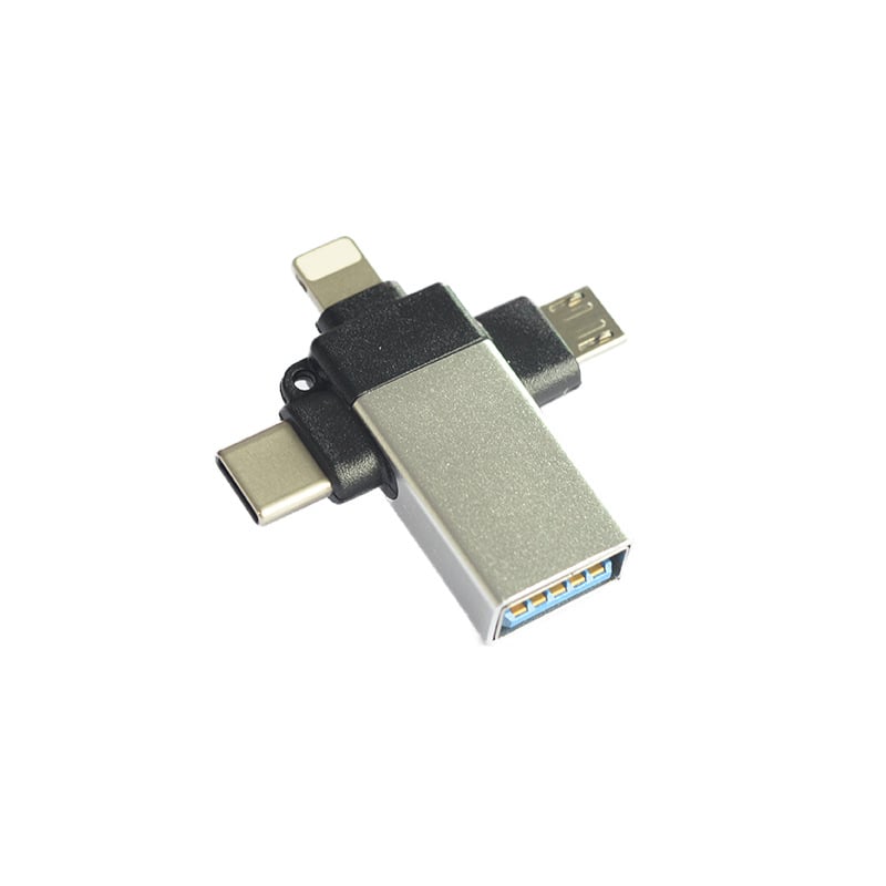 OTG Type-C USB 3.0 adapter za Android i iPhone – pretvarač USB flash diska za brzi prijenos podataka