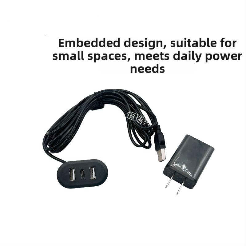 Mini integrované USB nabíjačka do nábytku – USB nabíjacie rozhranie nábytku