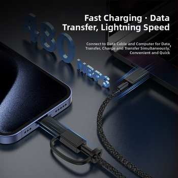 PD adapter Lightning ženski na USB-C muški za iPhone 15, iPad i prijenosno računalo