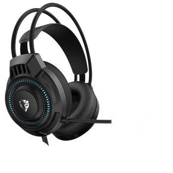 705 RGB gaming slušalice s mikrofonom, preko uha, USB kabel, 40 mm zvučnici, HD zvuk, mogućnost ispisa loga