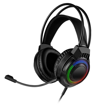 705 RGB gaming slušalice s mikrofonom, preko uha, USB kabel, 40 mm zvučnici, HD zvuk, mogućnost ispisa loga