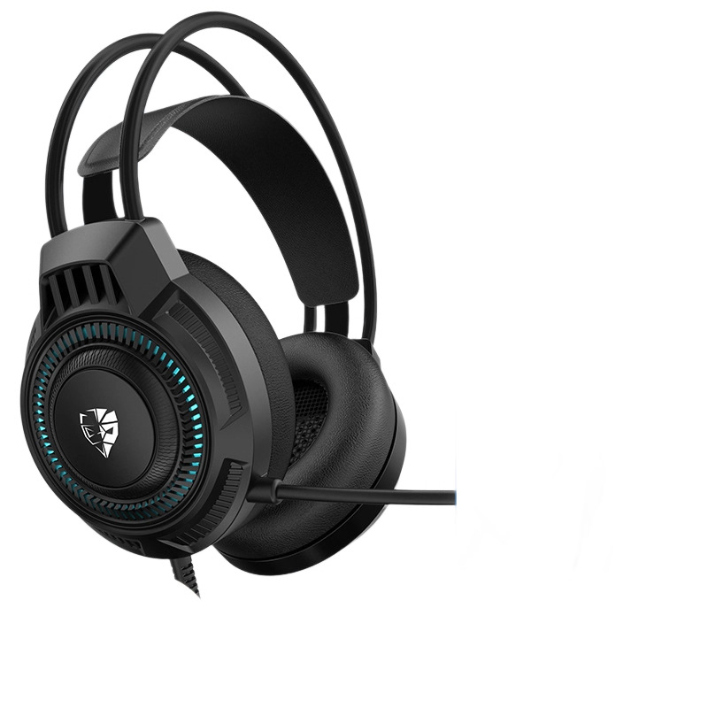 705 RGB gaming slušalice s mikrofonom, preko uha, USB kabel, 40 mm zvučnici, HD zvuk, mogućnost ispisa loga