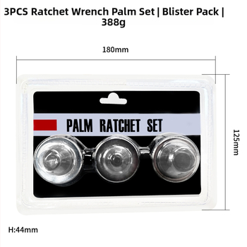 Tj 3-τεμάχιο σετ μίνι ratchet wrench, χρωμιοβανadiου ατσάλι, 1/2 in, 3/8 in, 1/4 in