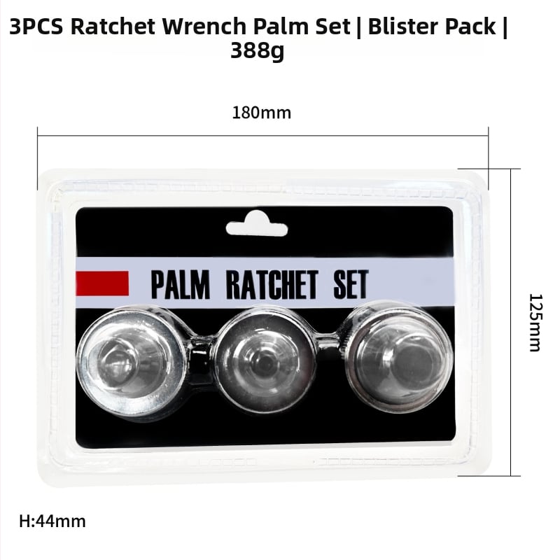 Tj 3-τεμάχιο σετ μίνι ratchet wrench, χρωμιοβανadiου ατσάλι, 1/2 in, 3/8 in, 1/4 in