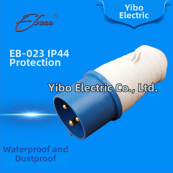 EB-023 240V 3-vezetékes vízálló ipari dugó, 32A
