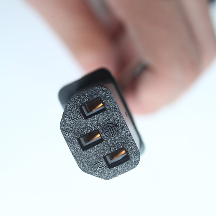 AC napajajući kabel s tro-pinskim utikačem za kuhalo riže, CCC certificirano