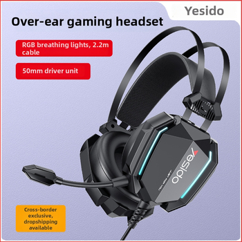 Yesido žične gaming slušalice za PC s 3,5 mm utorom i inline upravljačem