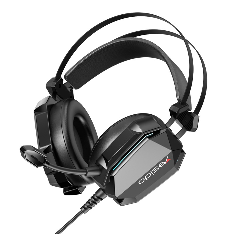 Yesido žične gaming slušalice za PC s 3,5 mm utorom i inline upravljačem