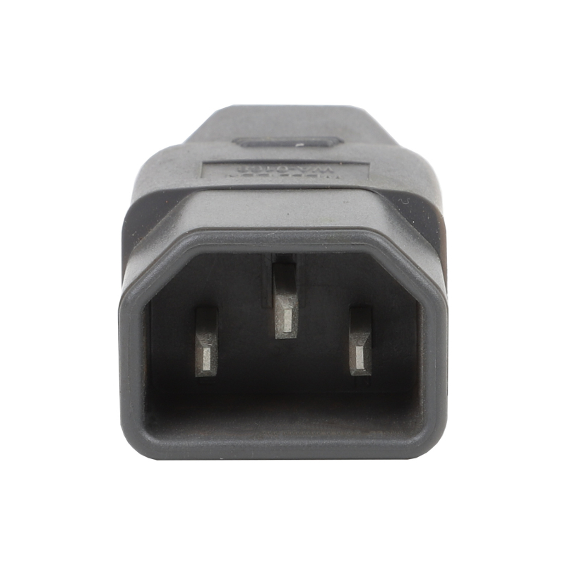 WA-0168 IEC 320 C14 na C21 AC adapter, C14 na C21 napajanje konverter, siva