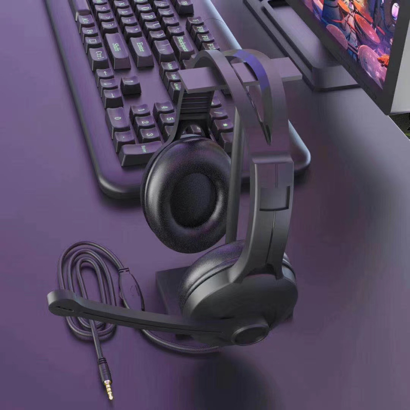 Kyle Sound 800 Žične gaming slušalice s mikrofonom za PC, 3.5 mm, 40 mm zvučnici, 20-2000 Hz, 106 dB, kabel 1.2 m
