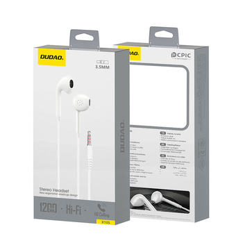 Jedinstvene X10s žičane in-ear slušalice, 3,5 mm priključak, visokokvalitetan zvuk, kontrole na kabelu, kompatibilne s Android uređajima i računalima