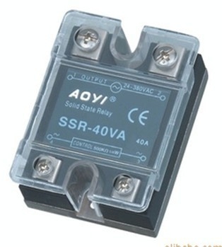 Aoyi SSR-40VA-H Solid State Relay, Visokonaponski tip, Povećanog tipa, Normalno otvoren kontakt