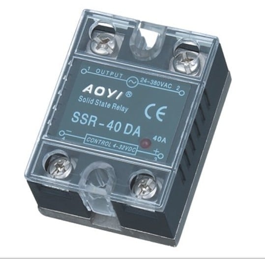 Aoyi SSR-40VA-H Solid State Relay, Visokonaponski tip, Povećanog tipa, Normalno otvoren kontakt
