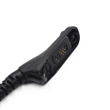 Slušalice za radiostanice Motorola XIRP8200 GP338D P8668, crne, polu-ušni dizajn