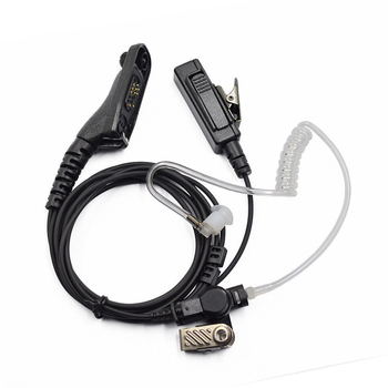 Slušalice za radiostanice Motorola XIRP8200 GP338D P8668, crne, polu-ušni dizajn