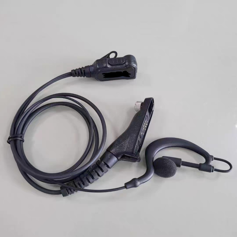 Slušalice za radiostanice Motorola XIRP8200 GP338D P8668, crne, polu-ušni dizajn