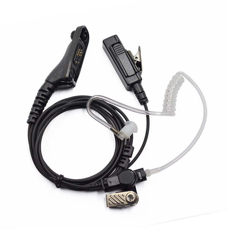 Slušalice za radiostanice Motorola XIRP8200 GP338D P8668, crne, polu-ušni dizajn
