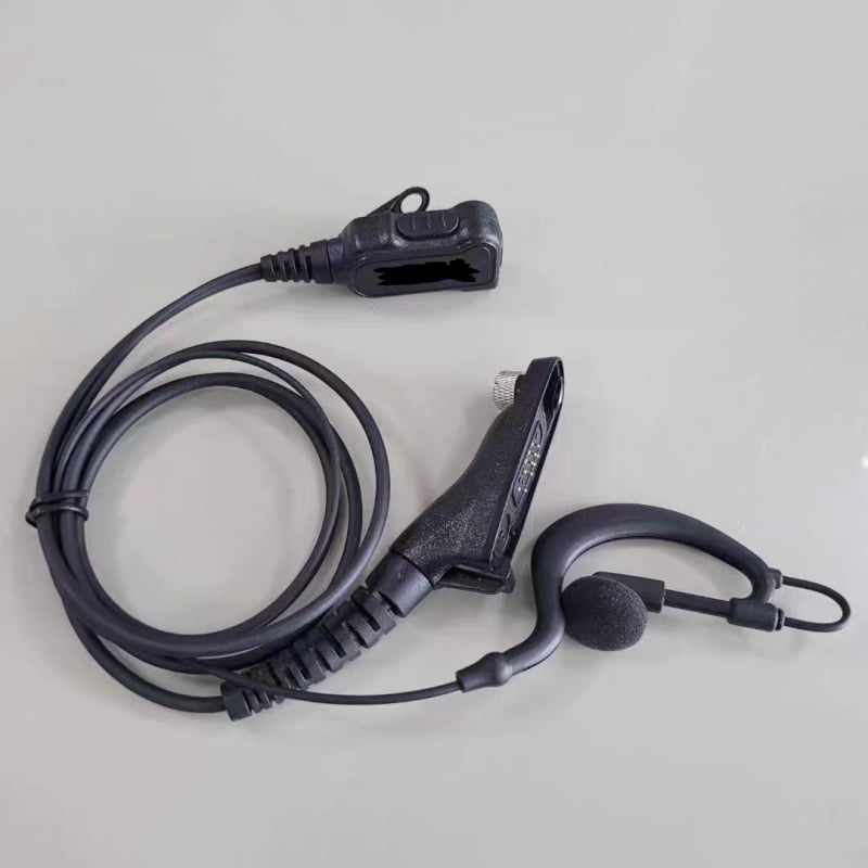 Slušalice za radiostanice Motorola XIRP8200 GP338D P8668, crne, polu-ušni dizajn