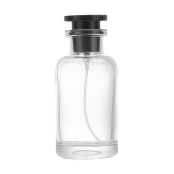 Üveg parfüm permetező palack, hengeres, utazáshoz, 50 ml vagy 100 ml