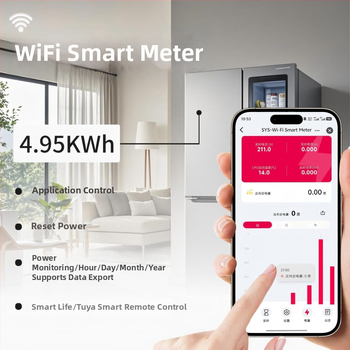 Tuya WiFi/ZigBee Inteligentný Prepínač s Meraním, Časovačom a Reléom, LCD Energetický Merač, Diaľkové Ovládanie cez Aplikáciu