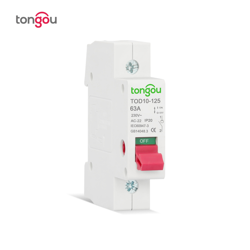 TONGOU TOD10-125 1P 63A Διακόπτης Απομόνωσης – Κύριος Διακόπτης