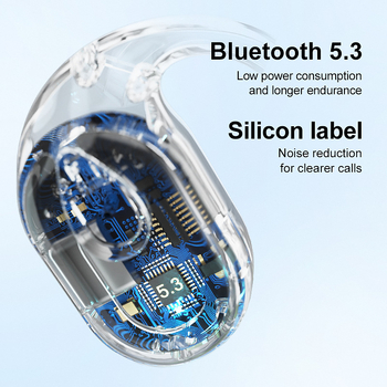 OWS Bluetooth slušalica za uho, bežična, velika baterija, jednostrani otvoreni dizajn, udobna za dugotrajno nošenje, tip s klipsom za uho