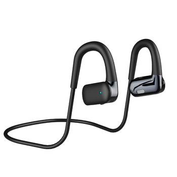 HM50 slušalice s kostnom vodljivosti Bluetooth 5.4 za trčanje, pravi bežični sportski in-ear slušalice s kukom za uho, dugi vijek baterije, redukcija buke