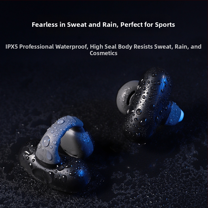 Niye Bluetooth 5.3 bežične sportske slušalice s klipom za uho, izvan uha, IPX5, do 8 sati rada