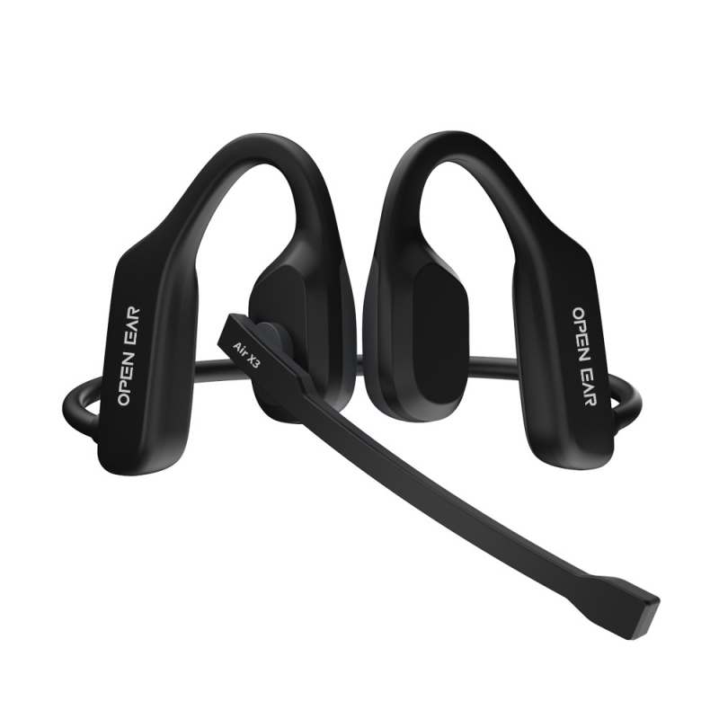 X3 Bluetooth slušalice s tehnologijom provodljivosti zraka, ne ulaze u uho, za sport i poslovne razgovore, ENC smanjenje buke, stereo zvuk, dugotrajna baterija, IPX4 vodootpornost
